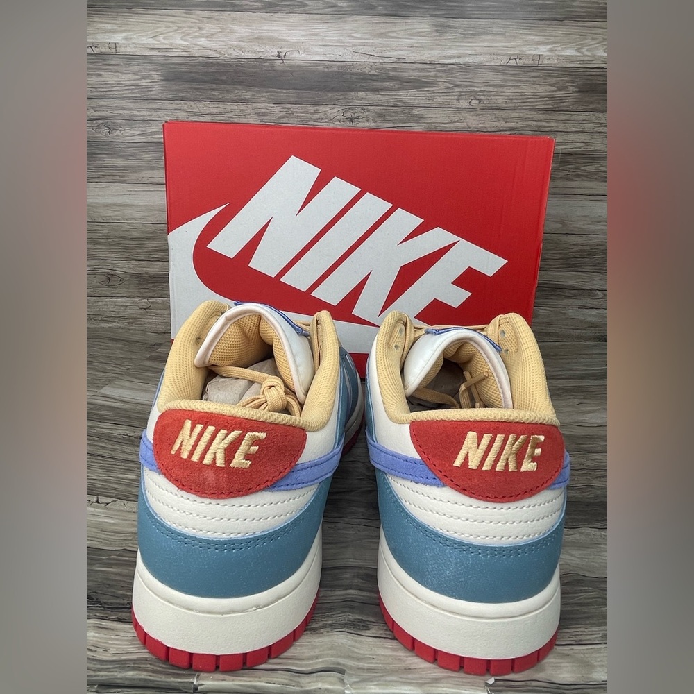 NEW Nike Dunk Low Premium Pale Ivory Blue Men's Sizes HJ9112-110 - Picture 4 of 8
